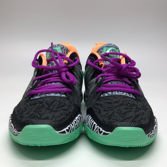 Nike KD 15 Brooklyn Courts Basketball Shoes Black Green Orange DC1975-005 NWOB - Picture 3 of 5